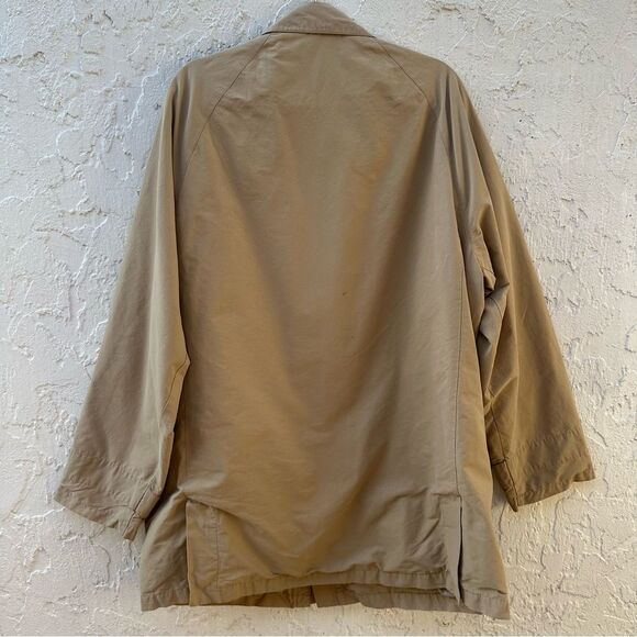 POLO RALPH LAUREN Coat Men Medium Field Barn Outdoor Car Full Zip Pockets - Picture 6 of 10